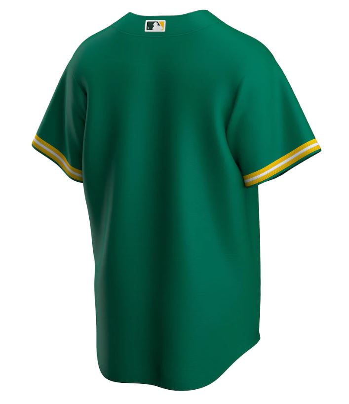 Nike Men Oakland Athletics Alternate Replica Team Jersey 2020 - Kelly Green product image 2, provided for visual reference