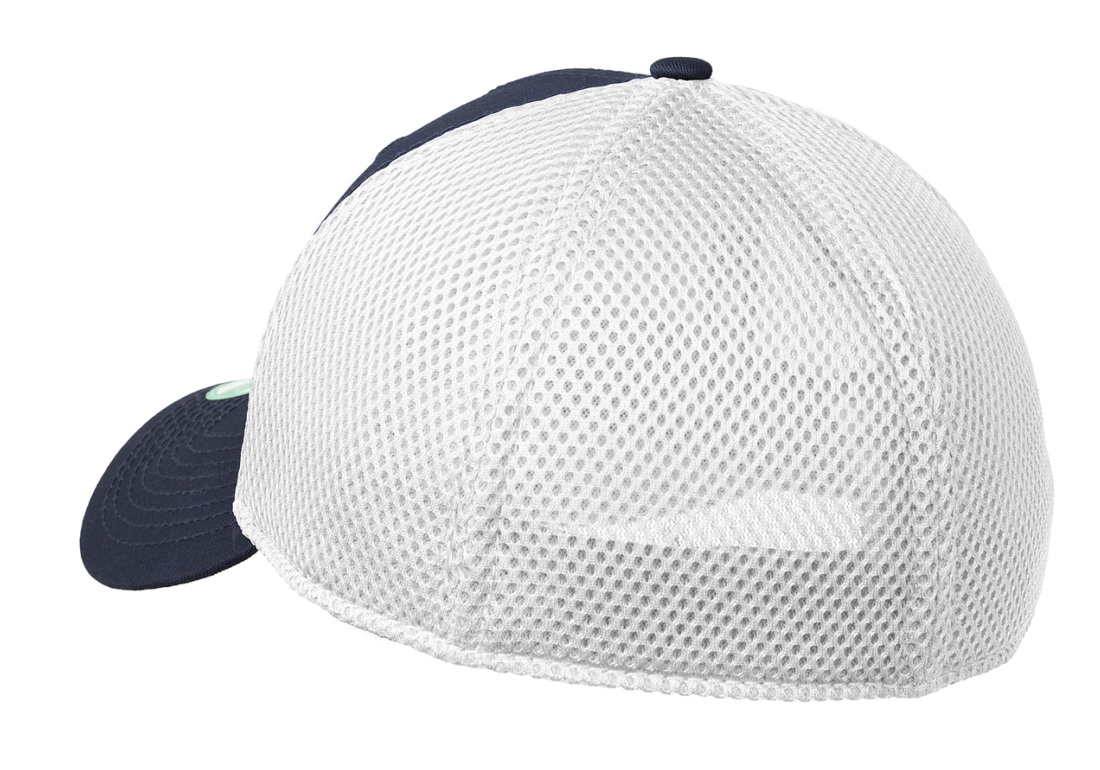 New Era® - Youth Stretch Mesh Cap-Deep Navy/White product image 2, provided for visual reference and product detail review
