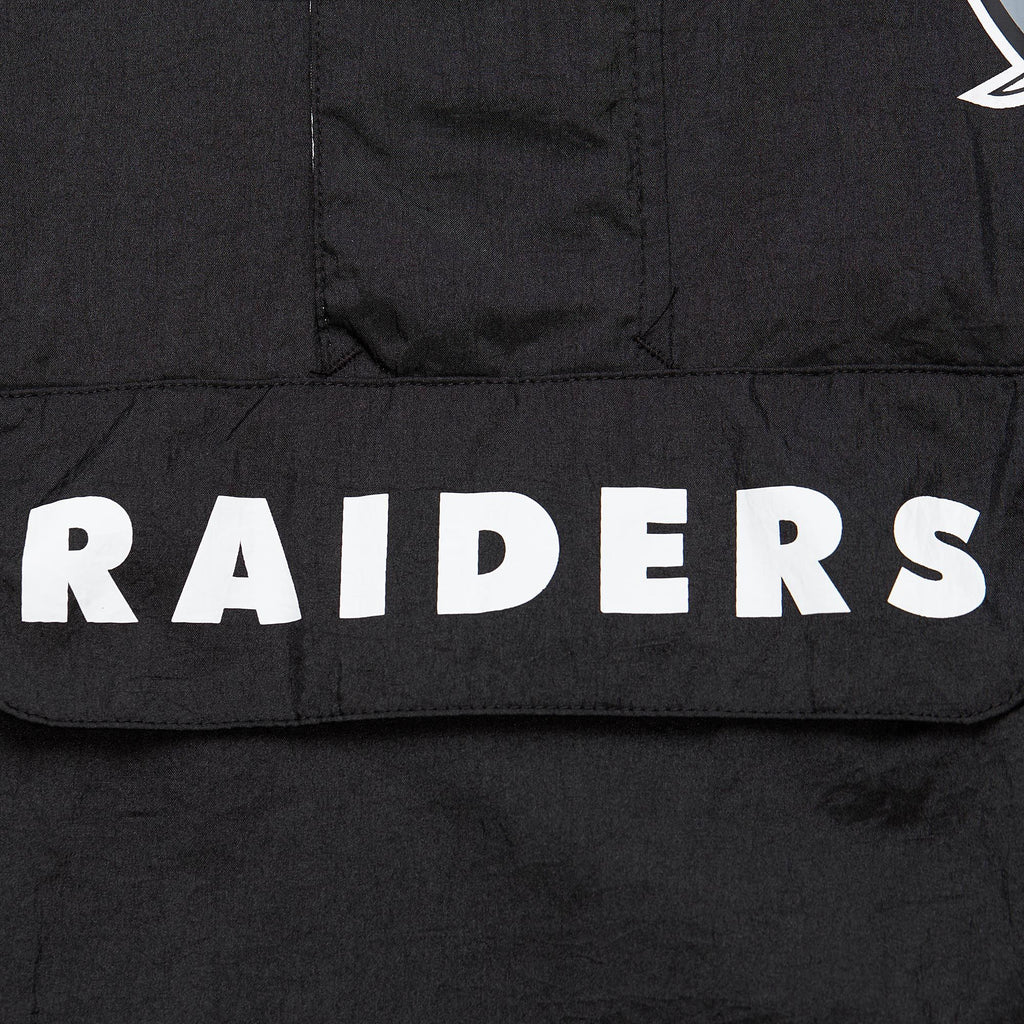 Mitchell & Ness Oakland Raiders Team OG 2.0 Anorak Windbreaker Vintage Logo Jacket product image 4, provided for visual
