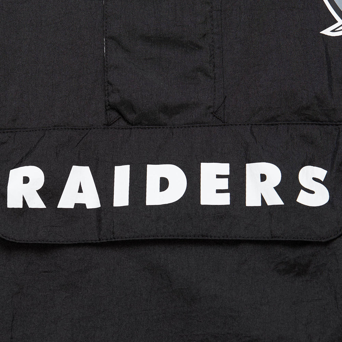 Mitchell & Ness Oakland Raiders Team OG 2.0 Anorak Windbreaker Vintage Logo Jacket product image 4, provided for visual