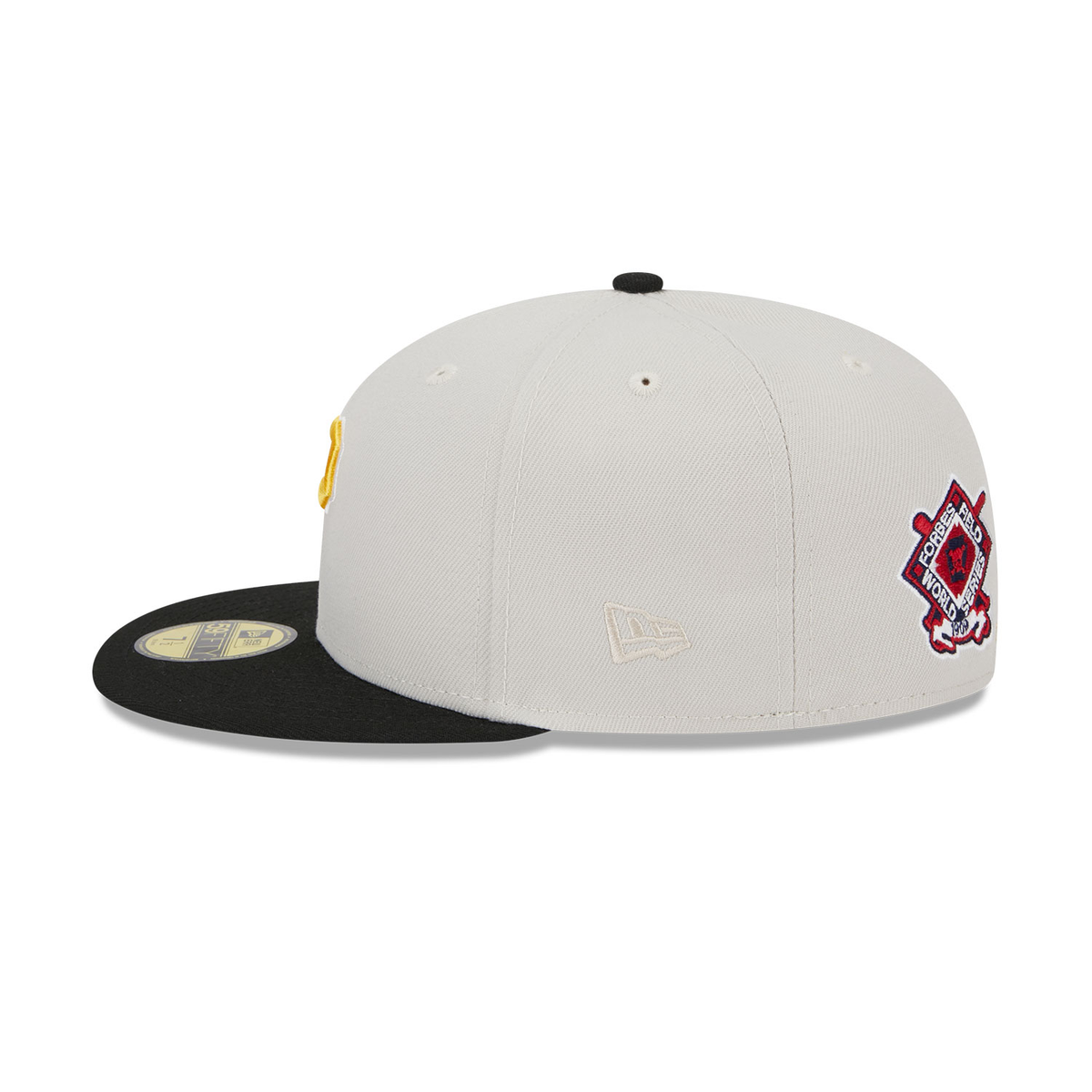 New Era Pittsburgh Pirates Varsity Letter Stone 59FIFTY Fitted Cap product image 5, provided for visual reference and