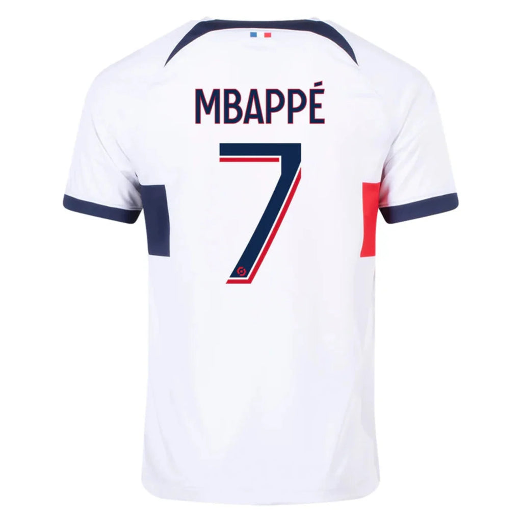 Kylian Mbappe Men Paris Saint-Germain Dri-FIT Stadium Away Jersey 23/24 product image 1, provided for visual reference and