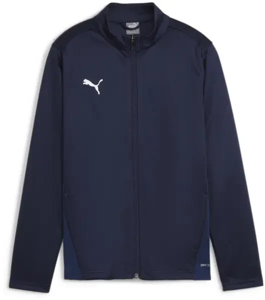 Puma Youth TeamGoal Training Jacket - NAVY product image 1, provided for visual reference and product detail review