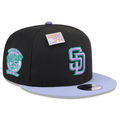 New Era San Diego Padres Grape Big League Chew Flavor Pack 9FIFTY Snapback Hat product image 1, provided for visual