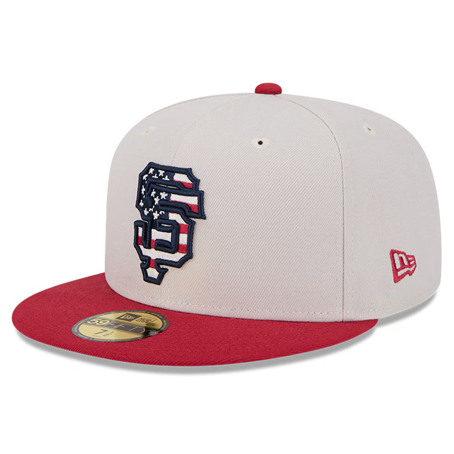 New Era San Francisco Giants Fourth of July 59FIFTY Fitted 2024 product image 3, provided for visual reference and product