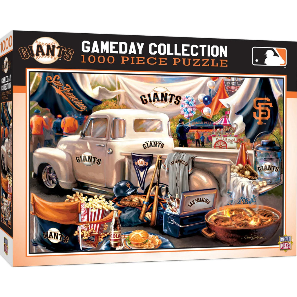 San Francisco Giants Gameday 1000 Piece Jigsaw Puzzle product image 1, provided for visual reference and product detail