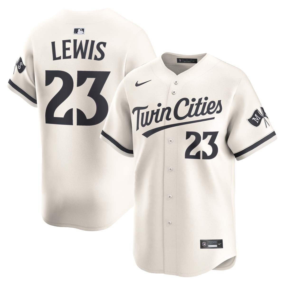 Royce Lewis Minnesota Twins Alternate Jersey - Cream product image 1