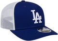 New Era Los Angeles Dodgers 9SEVENTY Trucker Adjustable Hat-Royal product image 1, provided for visual reference and product