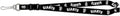 San Francisco Giants Blackout Style Lanyard Keychain Double Sided Breakaway product image 1, provided for visual reference