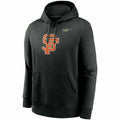 Nike Men San Francisco Giants Cooperstown Collection Mashup Logo Hoodie - Black product image 1, provided for visual