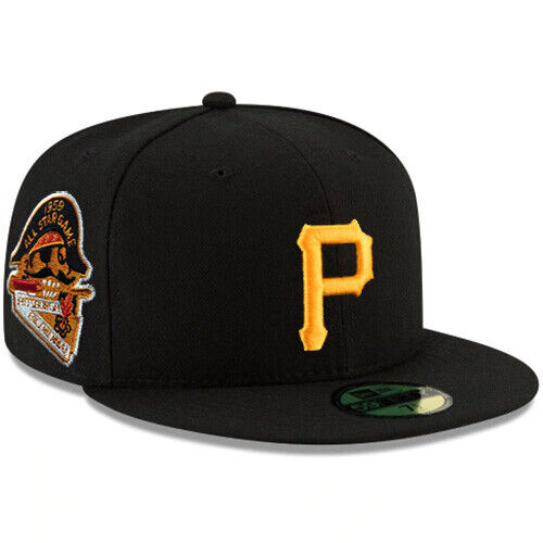New Era Pittsburgh Pirates 1959 All Star Game Side Patch 59fifty- Black product image 1, provided for visual reference and