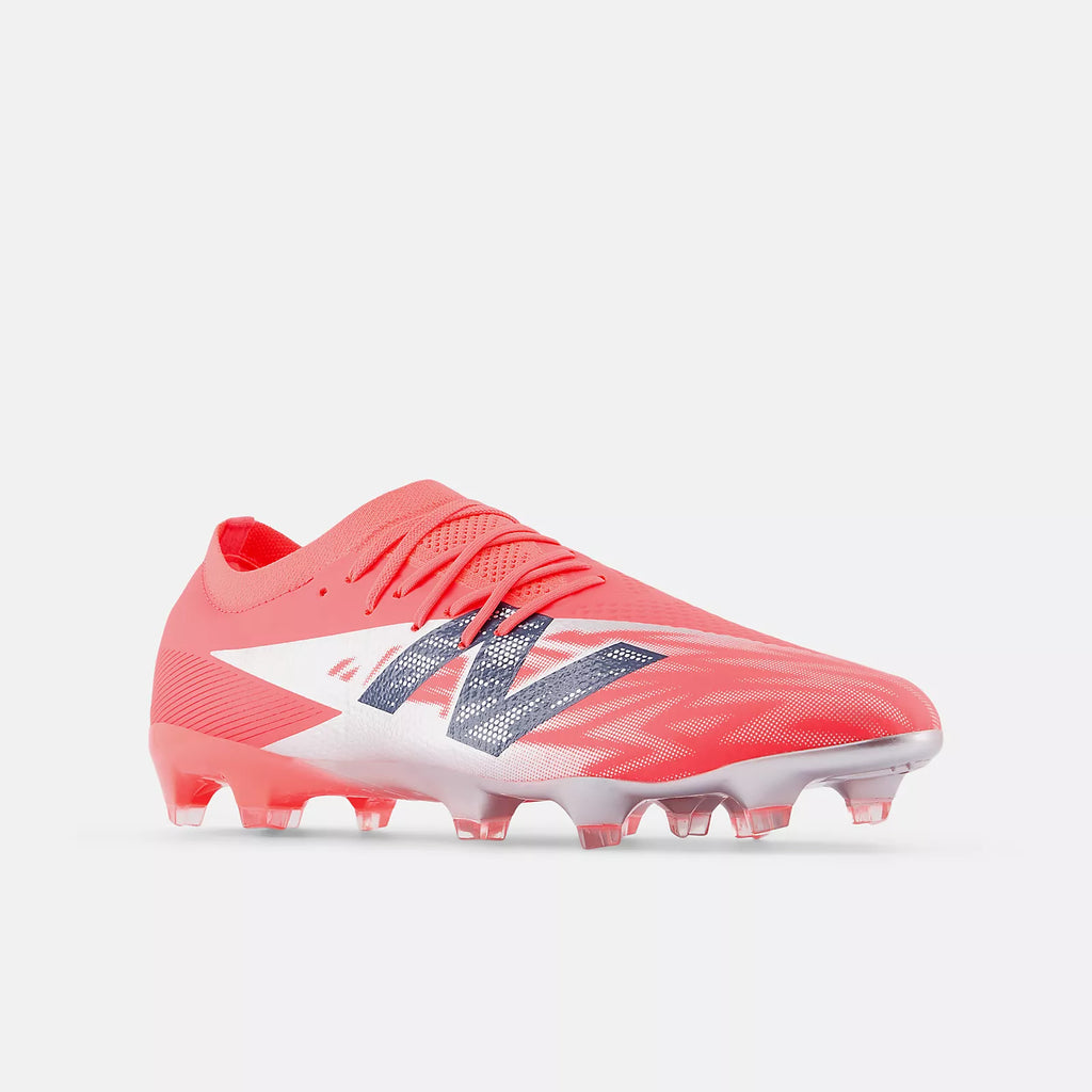 New Balance Furon Pro V8 FG-Red/Blue product image 3, provided for visual reference and product detail review