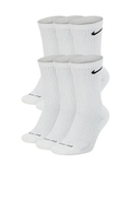 Nike Everyday Plus Cushioned Socks 3 Pairs white product image 1, provided for visual reference and product detail review