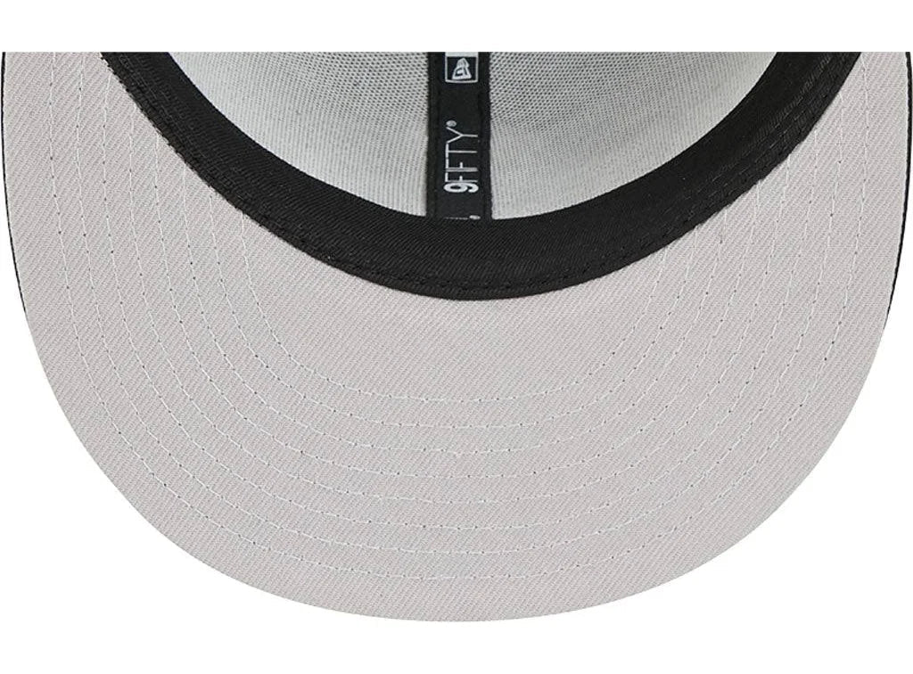 New Era Seattle Mariners 9FIFTY Trucker Snapback Hat - Black/White product image 6, provided for visual reference and