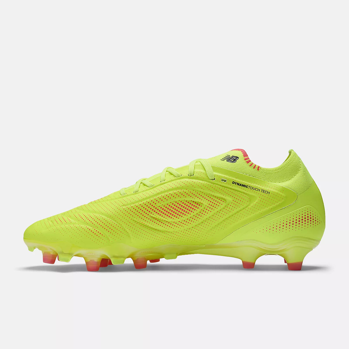 New Balance Tekela Elite Low Laced FG V5 1st Edition- Yellow/Red product image 2, provided for visual reference and product