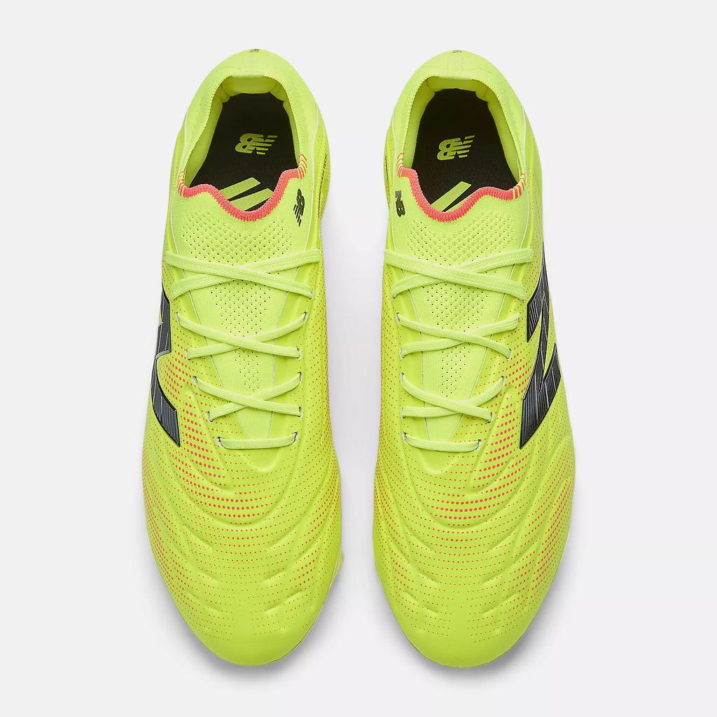 New Balance Tekela Elite Low Laced FG V5 1st Edition- Yellow/Red product image 4, provided for visual reference and product
