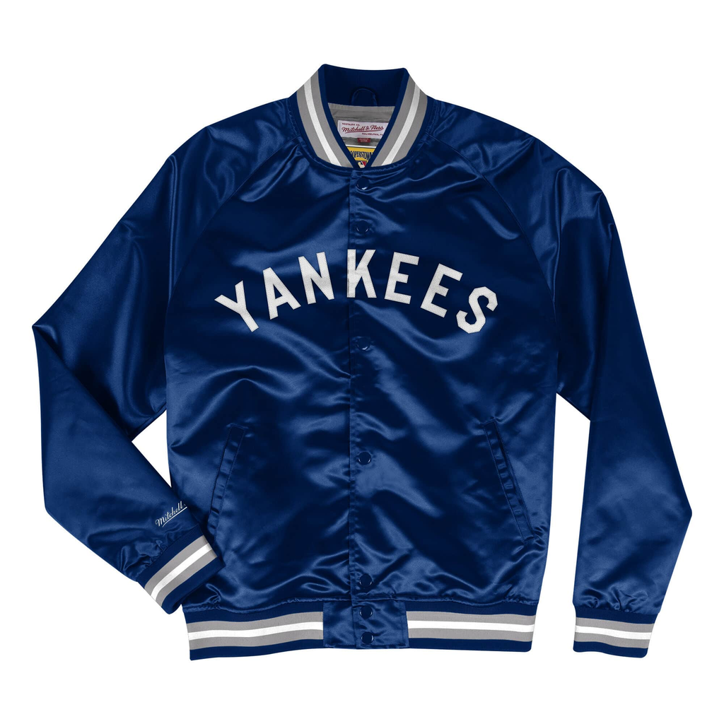 Lightweight Satin Jacket New York Yankees product image 1, provided for visual reference and product detail review
