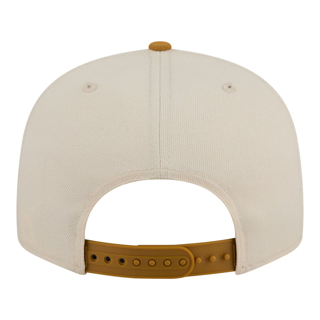 New Era Chicago Bulls Two-Tone Color Pack 2-Tone 9FIFTY Snapback-Hat-Cream/Tan product image 4, provided for visual