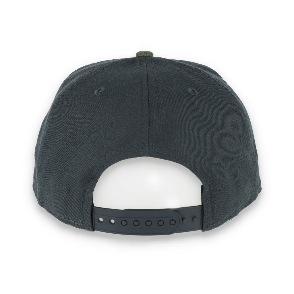 New Era Texas Rangers 2-Tone Color Pack Snapback Hat - Grey/Olive product image 5, provided for visual reference and product