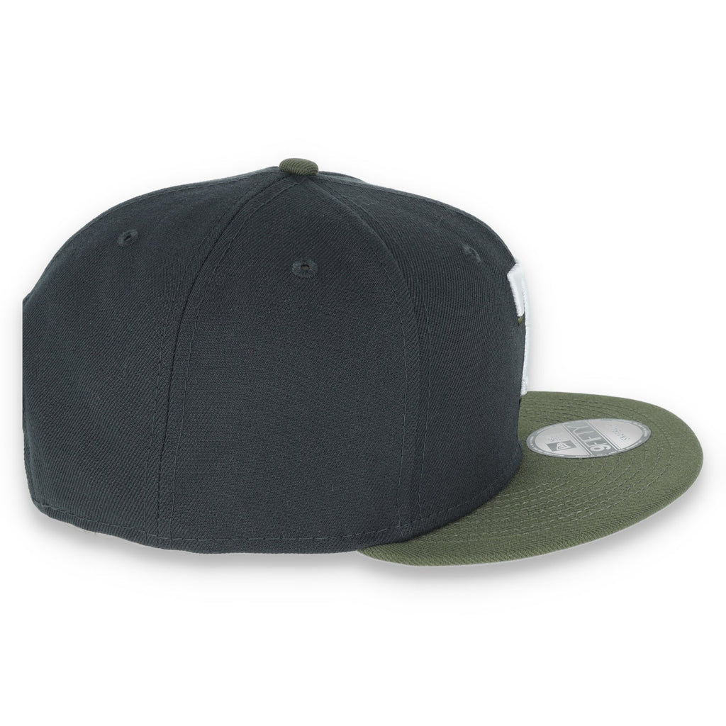 New Era Texas Rangers 2-Tone Color Pack Snapback Hat - Grey/Olive product image 6, provided for visual reference and product