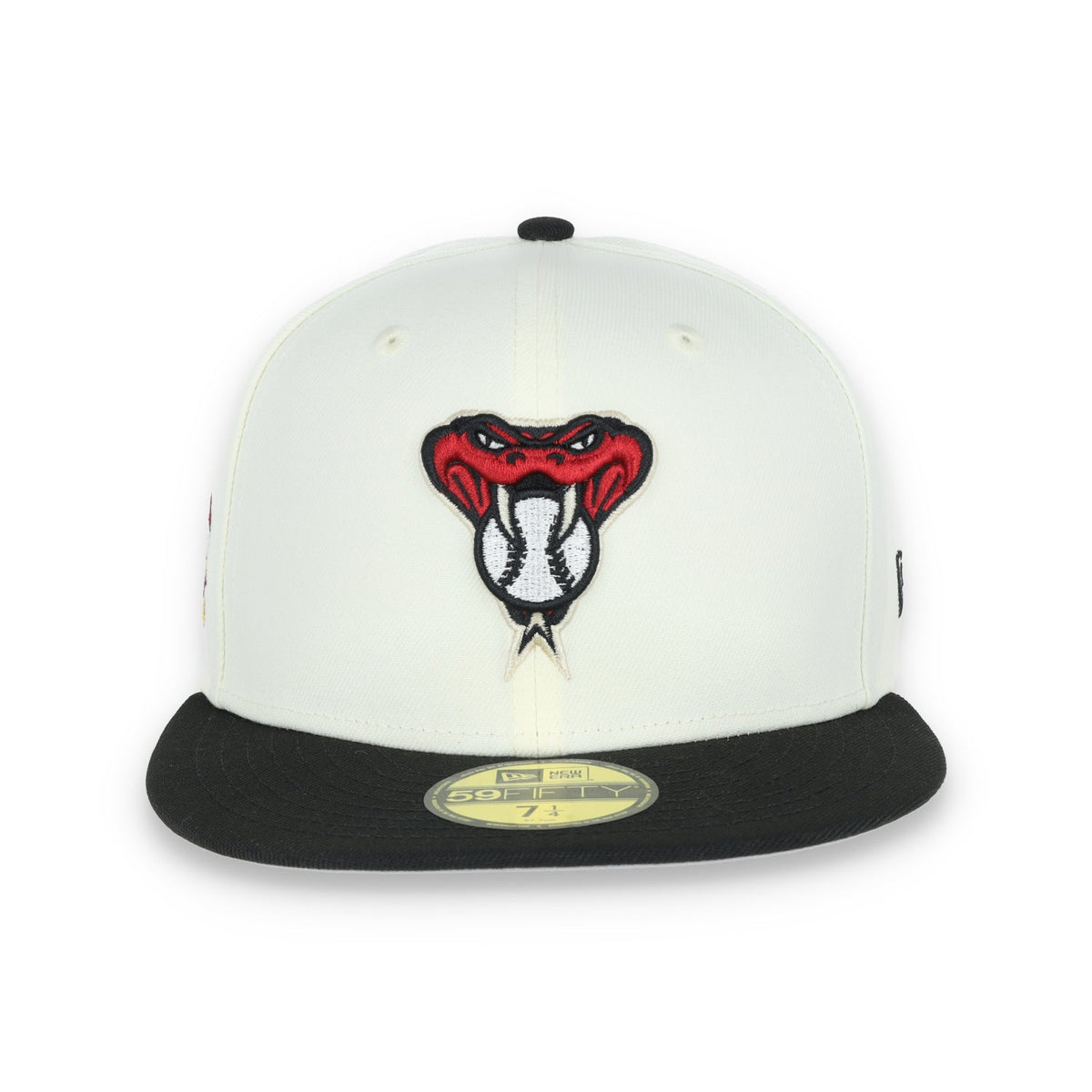 New Era Arizona Diamondbacks 2001 World Series Side Patch Throwback White 59FIFTY Fitted product image 2, provided for