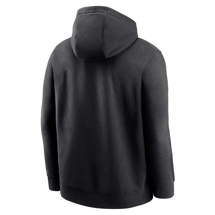 Nike San Francisco Giants Alternate Logo Club Pullover Hoodie - Black product image 2, provided for visual reference and