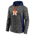 Houston Astros Fanatics Branded Gray/Navy Instant Replay Color Block Pullover Hoodie for Men product image 1, provided for