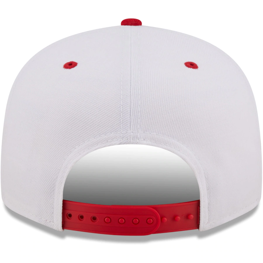 New Era Washington Nationals Retro Title 9FIFTY Snapback Hat - White/Red product image 3, provided for visual reference and
