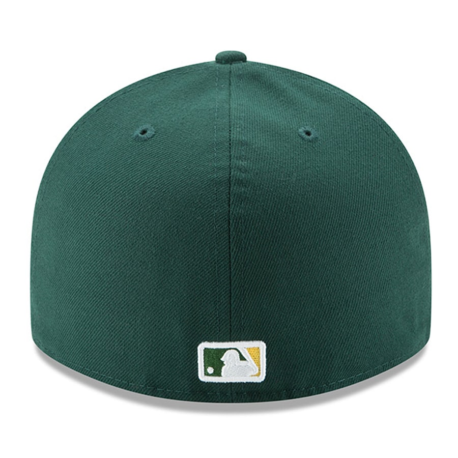 Oakland Athletics New Era Road Authentic Collection On-Field Low Profile 59FIFTY Fitted Hat - Green product image 4,