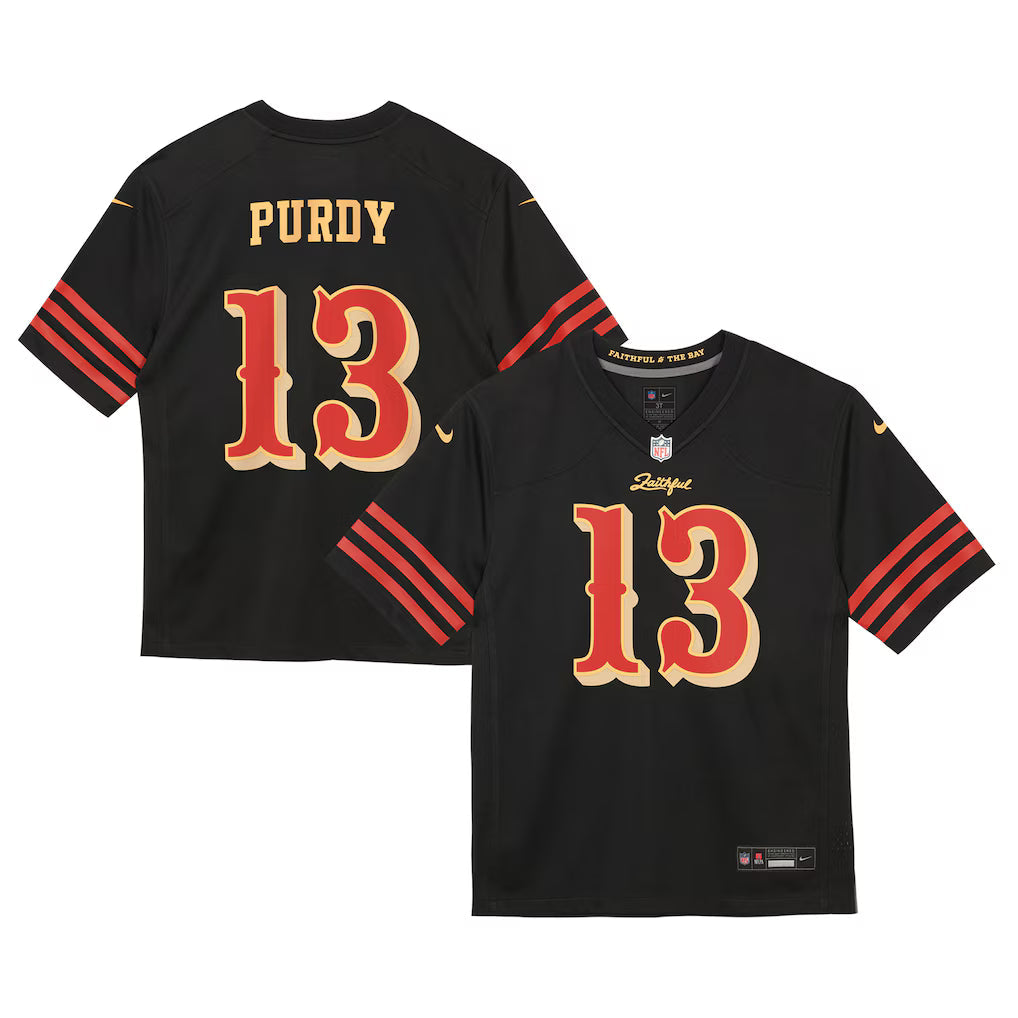 Nike Toddler Brock Purdy San Francisco 49ers Rivalry Jersey product image 3, provided for visual reference and product