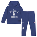 Nike Los Angeles Dodgers Toddler 2-Piece Club Fleece Pullover Hoodie & Sweatpants Set - Royal product image 1, provided for