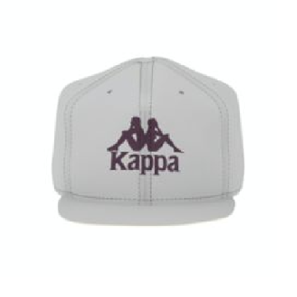 Kappa Authentic Bzadem Snapback Hat-GREY SILVER-VIOLET BLOOM product image 1, provided for visual reference and product