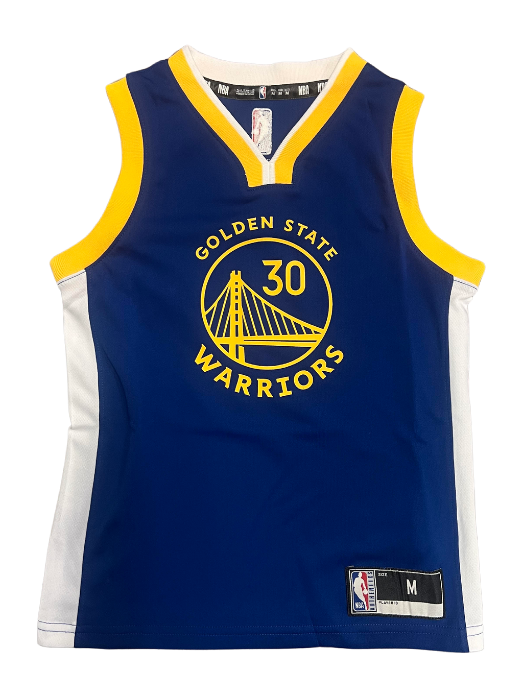 Youth Golden State Warriors Stephen Curry Player Jersey-Icon Edition product image 1, provided for visual reference and