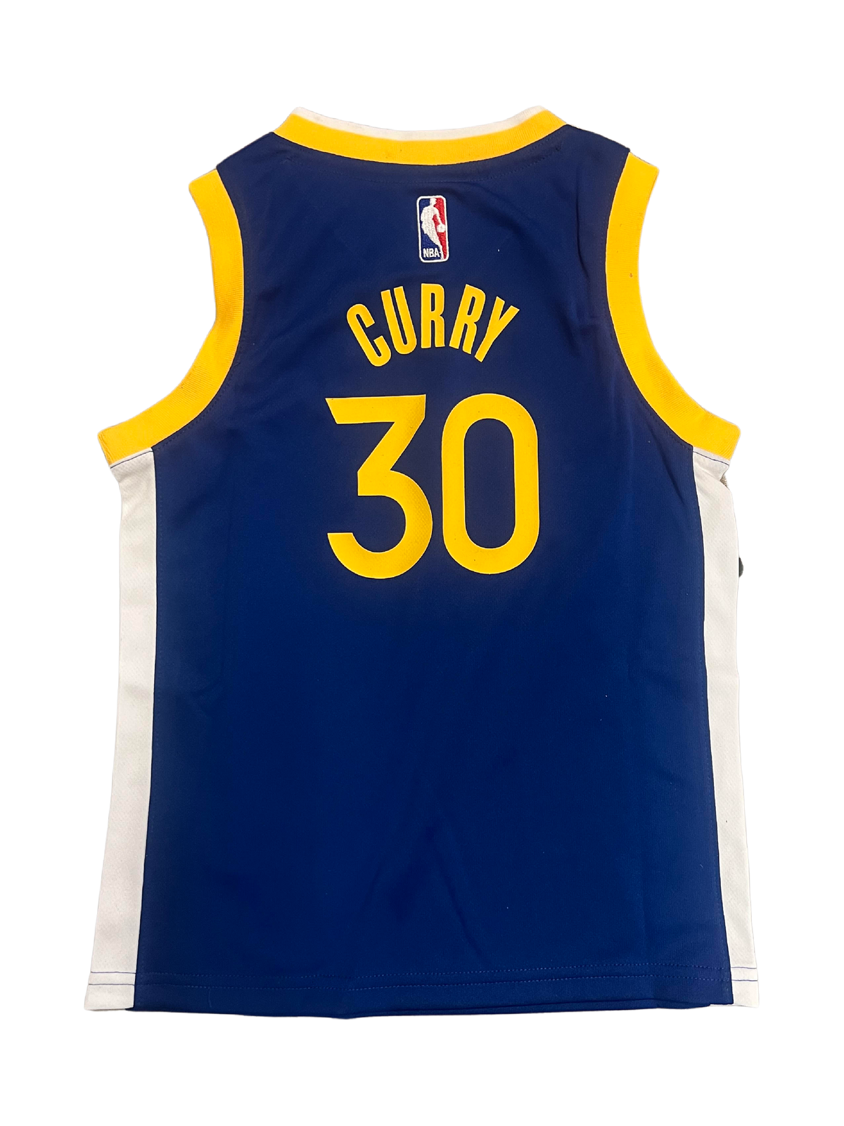 Youth Golden State Warriors Stephen Curry Player Jersey-Icon Edition product image 2, provided for visual reference and