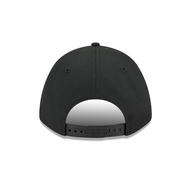 New Era Las Vegas Raiders M-Crown 9FORTY A-Frame Adjustable Hat-Black On Black product image 4, provided for visual