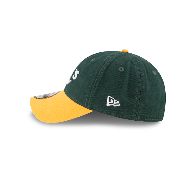 New Era Oakland Athletics 9TWENTY Adjustable Hat- Green/YELLOW product image 5, provided for visual reference and product