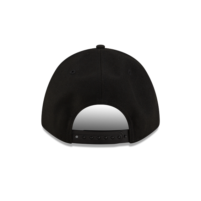 New Era Los Angeles Dodgers 9FORTY M-Crown Adjustable Hat-Black on white product image 6, provided for visual reference and