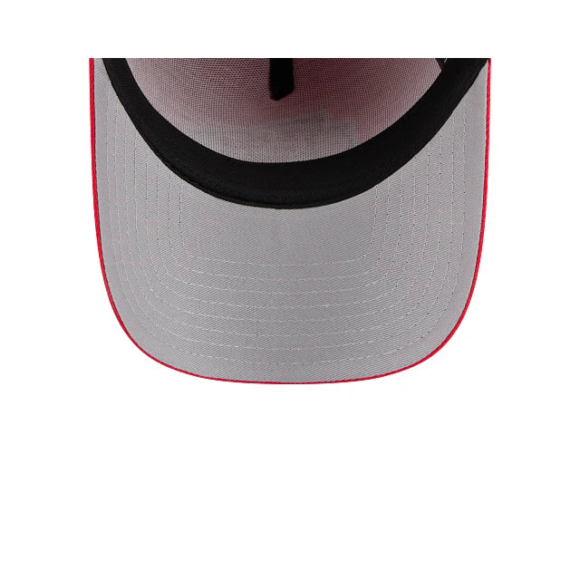 New Era Kansas City Chiefs A-Frame 9FORTY Adjustable Snapback Hat-Red product image 4, provided for visual reference and