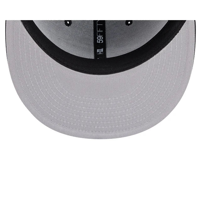 San Francisco Giants Black On Black White Outline 59Fifty Color Basic Fitted product image 5, provided for visual reference