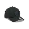 New Era Las Vegas Raiders M-Crown 9FORTY A-Frame Adjustable Hat-Black On Black product image 1, provided for visual