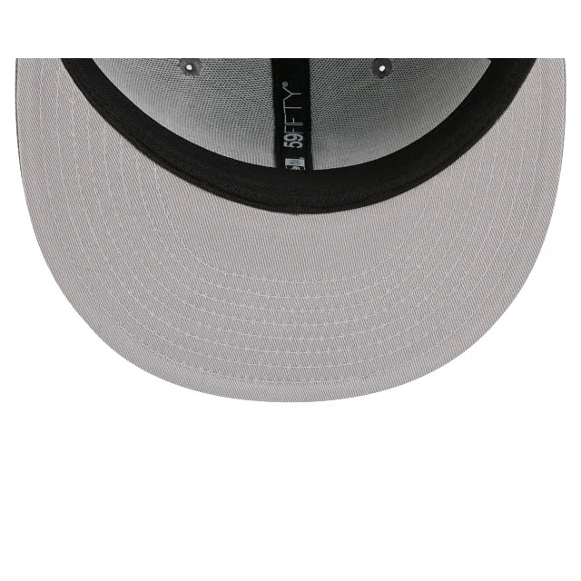New Era Las Vegas Raiders 59FIFTY Fitted Hat - Grey product image 5, provided for visual reference and product detail review