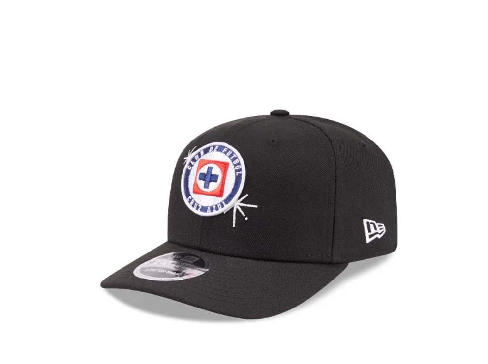 New Era Club Chivas 9Seventy "Chivas" Side Patch Strech-Snap - Navy product image 3, provided for visual reference and