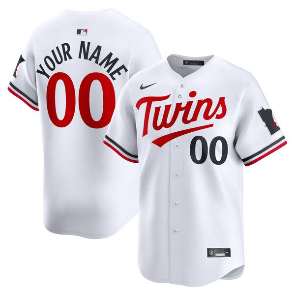 Custom Minnesota Twins Home Jersey - White product image 1