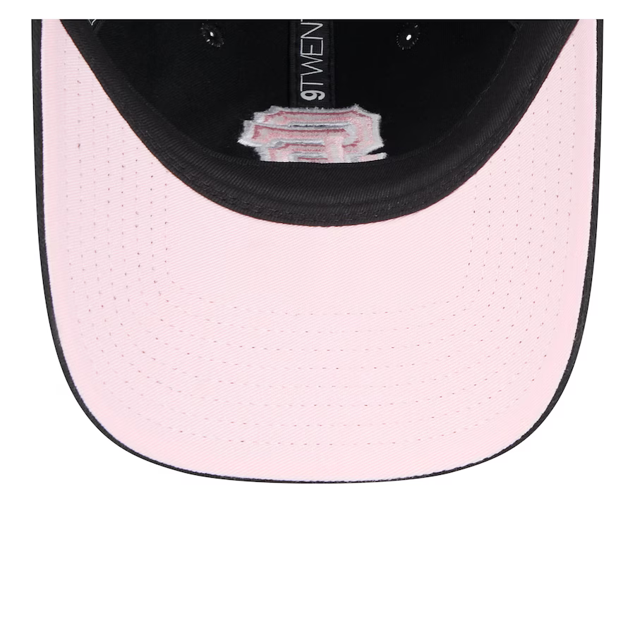New Era San Francisco Giants 9TWENTY Adjustable Hat- Black product image 4, provided for visual reference and product detail