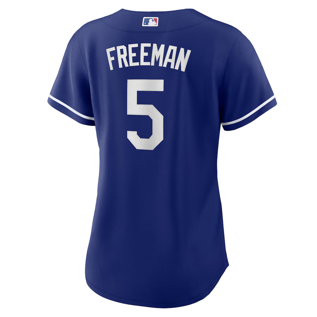 Nike Women Los Angeles Dodgers(Freeman) Alternate Replica Team Jersey - Royal product image 1, provided for visual reference