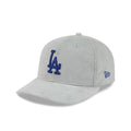 New Era Los Angeles Dodgers Corduroy 59FIFTY Fitted Hat - Grey product image 1, provided for visual reference and product