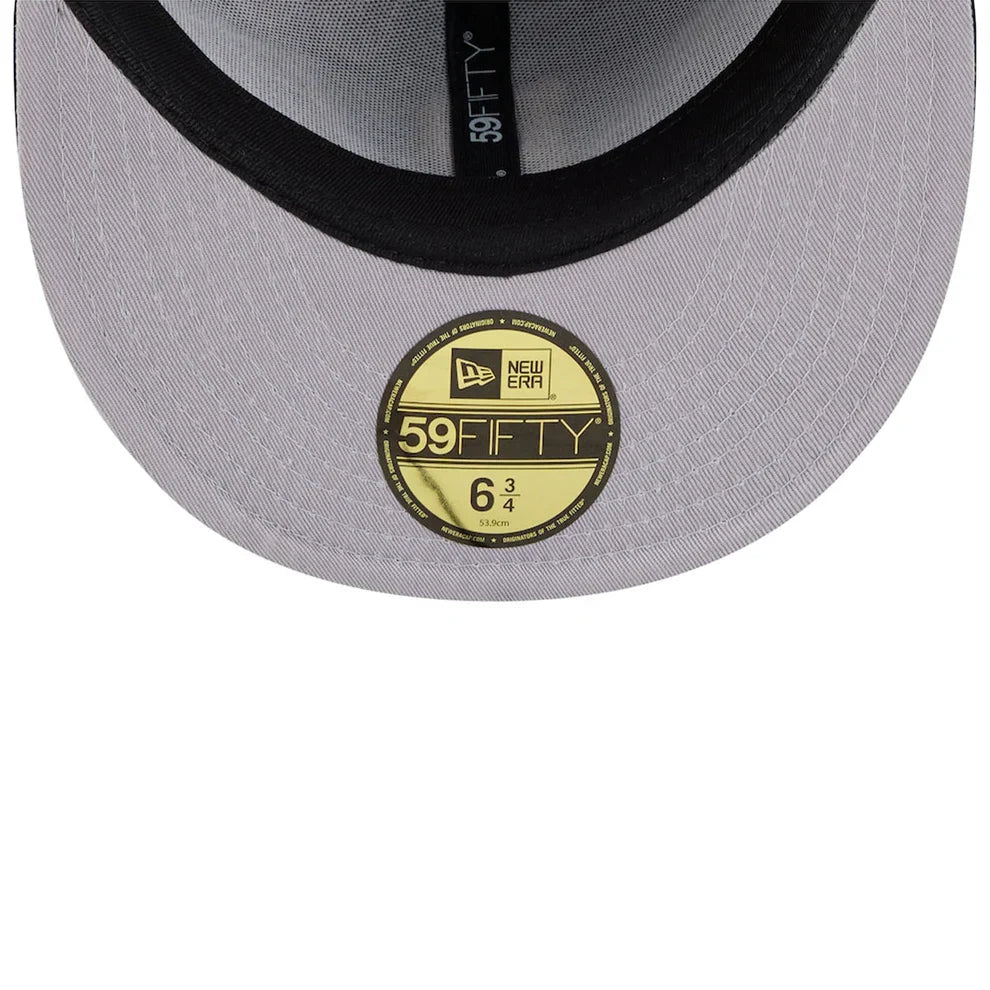 New Era Pittsburgh Pirates All Over 59FIFTY Fitted Hat- Black product image 7, provided for visual reference and product