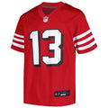 Nike Youth San Francisco 49ers Brock Purdy Alternative Game Jersey product image 1, provided for visual reference and