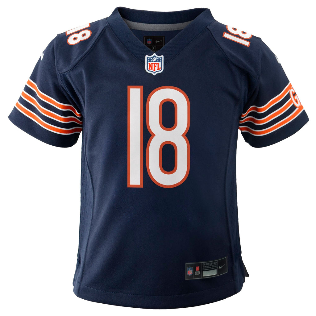 Caleb Williams Navy Nike Youth Chicago Bears 2024 NFL Draft First Round Pick Player Game Jersey product image 2, provided