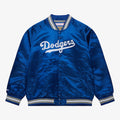 Mitchell & Ness Preschool Los Angeles Dodgers Lightweight Full-Snap Jacket-Royal product image 1, provided for visual